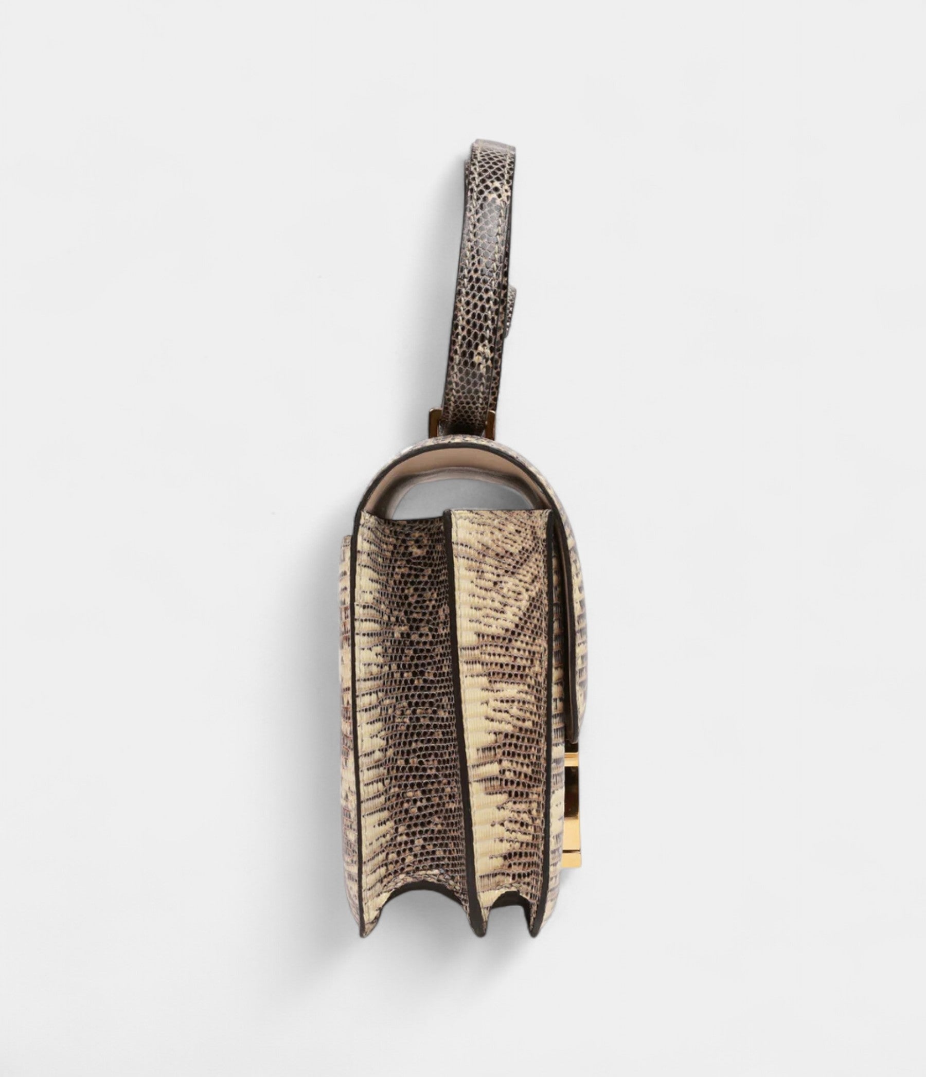 Hermès Mini Constance 18 Ombre Lizard Varanus Salvator Gold Hardware