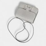 Hermes Mini Constance Bag 18 Gris Perle Matte Alligator with Palladium Hardware