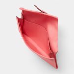 Hermès Mini Jige Clutch Rose Azalee in Evercolor Leather