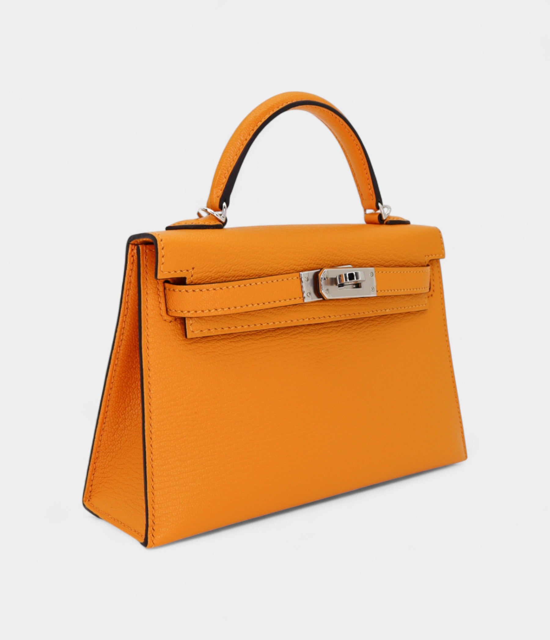 HermesMiniKellyIISellierMoutardeChevrePalladiumHardware_2.jpg Hermès Mini Kelly II Sellier Moutarde Chèvre Palladium Hardware