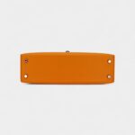 Hermès Mini Kelly II Sellier Moutarde Chèvre Palladium Hardware
