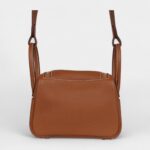 Hermès Mini Lindy Gold Clemence Gold Hardware
