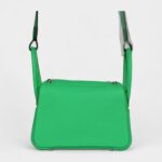 Hermès Mini Lindy Vert Comics Clemence Palladium Hardware