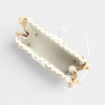 Hermès Mini Picnic Kelly 20 White Swift Palladium Hardware