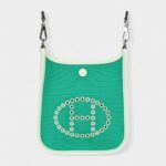 Hermès Neo Evelyne TPM Menthe Officier Canvas and Vert Fizz Swift Palladium Hardware