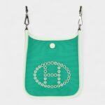 Hermès Neo Evelyne TPM Menthe Officier Canvas and Vert Fizz Swift Palladium Hardware