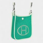 Hermès Neo Evelyne TPM Menthe Officier Canvas and Vert Fizz Swift Palladium Hardware