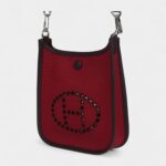 Hermès Neo Evelyne TPM Rubis Officier Canvas and Rouge Sellier Swift Palladium Hardware
