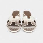Hermès Oasis Sandal Himalaya Matte Niloticus Crocodile