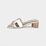 Hermès Oasis Sandal Himalaya Matte Niloticus Crocodile