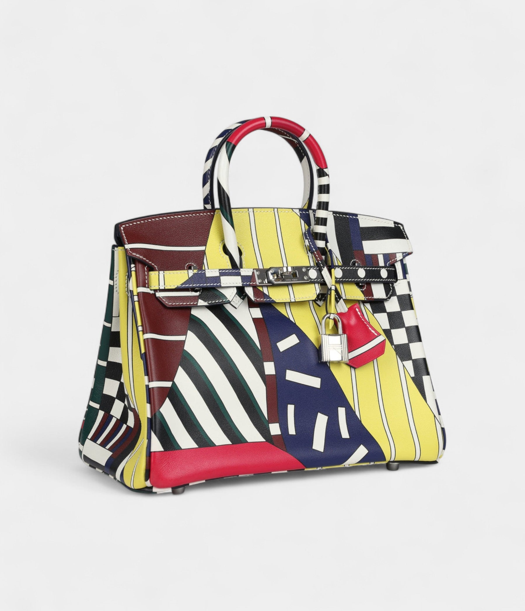 HermesOneTwoThreeandAwayWeGoBirkin25MulticolorSwiftPalladiumHardware_2-1.jpg Hermès "One Two Three and Away We Go" Birkin 25 Multicolor Swift Palladium Hardware