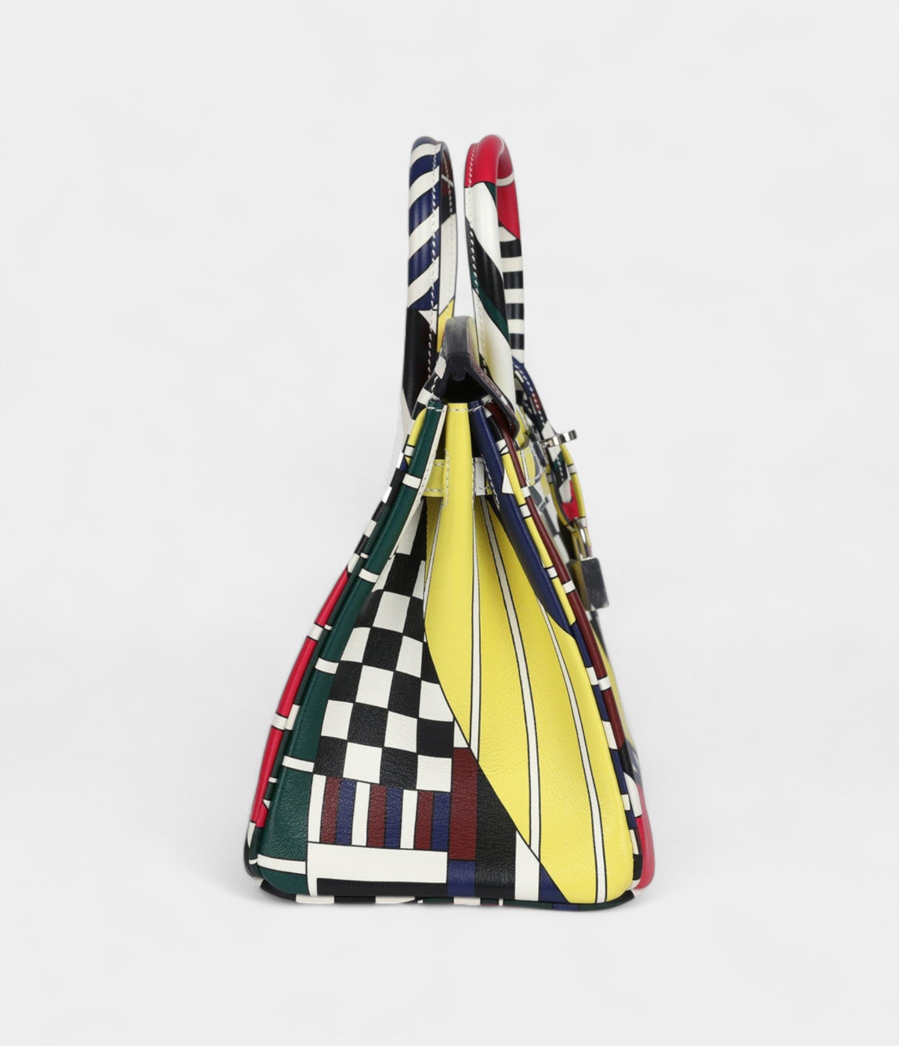HermesOneTwoThreeandAwayWeGoBirkin25MulticolorSwiftPalladiumHardware_4.jpg Hermès "One Two Three and Away We Go" Birkin 25 Multicolor Swift Palladium Hardware
