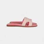 Hermès Oran Sandals Rose Porcelaine