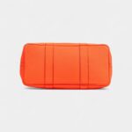 Hermès Orange Clémence Garden Party 36 Palladium Hardware