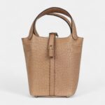 Hermès Picotin Lock 18 Chai Matte Alligator Gold Hardware