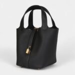 Hermès Picotin Lock 18 Dark Bronze Clemence Gold Hardware