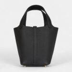 Hermès Picotin Lock 18 Dark Bronze Clemence Gold Hardware