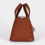 Hermès Picotin Lock 18 Fauve Barenia Faubourg Palladium Hardware
