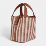 Hermès Picotin Lock 18 Gold, Ecru-Beige, Rose Pop, Black Toile H and Fauve Swift Palladium Hardware