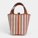 Hermès Picotin Lock 18 Gold, Ecru-Beige, Rose Pop, Black Toile H and Fauve Swift Palladium Hardware