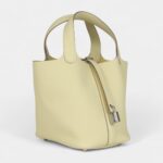 Hermès Picotin Lock 18 Jaune Milton Clemence Palladium Hardware