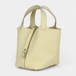 Hermès Picotin Lock 18 Jaune Milton Clemence Palladium Hardware