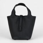 Hermès Picotin Lock 18 Monochrome Black Clemence Black Hardware