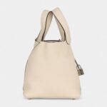 Hermès Picotin Lock 18 Nata Clemence Palladium Hardware