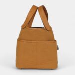 Hermès Picotin Lock 18 Sesame Swift and Toile Canvas Palladium Hardware