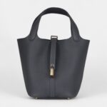 Hermès Picotin Lock 18 Slate Clemence Permabrass Hardware