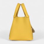 Hermès Picotin Lock 18 Sun Clemence Palladium Hardware
