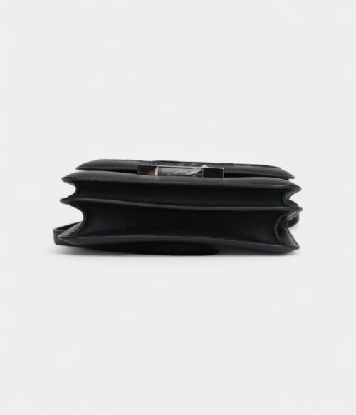 Hermès Rock Constance Wallet To Go Black Box Gold Hardware