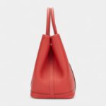 Hermès Rouge Duchesse Negonda Garden Party 30 TPM Palladium Hardware