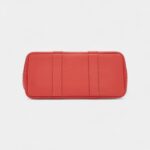 Hermès Rouge Duchesse Negonda Garden Party 30 TPM Palladium Hardware