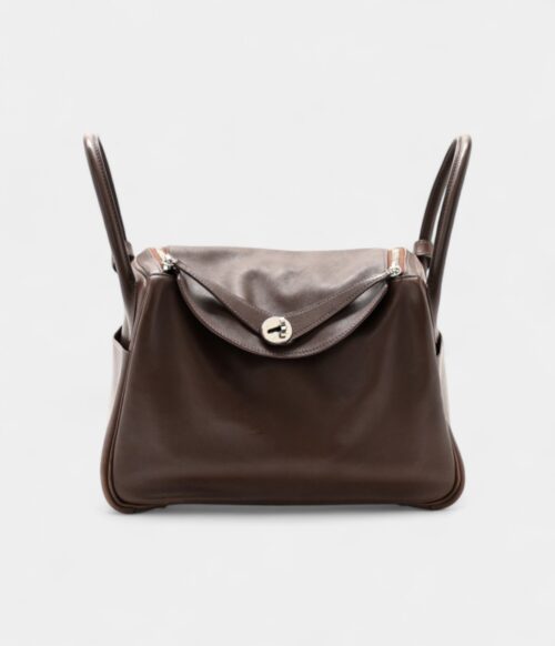 Hermes Swift Lindy 30 Chocolate