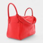 Hermes Swift Lindy 30 Rouge De Coeur Rouge Piment