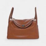 Hermes Taurillon Clemence Lindy 30 Gold