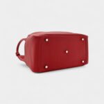 Hermes Taurillon Clemence Lindy 30 Rouge Garance