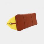 Hermes Toile Epsom Verso Garden Party 36 MM Jaune Citron Cuivre