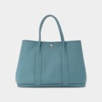 Hermes Vache Country Garden Party 36 MM Bleu Saint Cyr