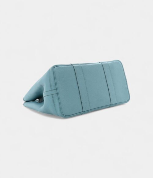 Hermes Vache Country Garden Party 36 MM Bleu Saint Cyr