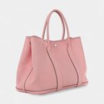 Hermes Vache Country Garden Party Tote 36 MM Rose Sakura