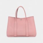 Hermes Vache Country Garden Party Tote 36 MM Rose Sakura