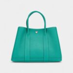 Hermès Vert Verone Negonda Garden Party 30 TPM Palladium Hardware