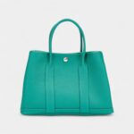 Hermès Vert Verone Negonda Garden Party 30 TPM Palladium Hardware