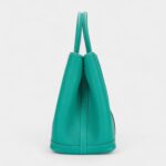 Hermès Vert Verone Negonda Garden Party 30 TPM Palladium Hardware