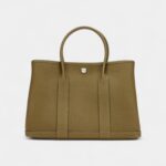 Hermès Vert Veronese Negonda Garden Party 30 TPM Palladium Hardware