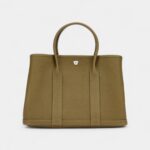 Hermès Vert Veronese Negonda Garden Party 30 TPM Palladium Hardware