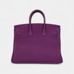Hermès Birkin 25 Anemone Togo Palladium Hardware