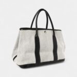 Toile Buffle Skipper Garden Party 36 MM Tote Black